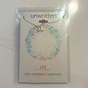 Leo Necklace by Unwritten